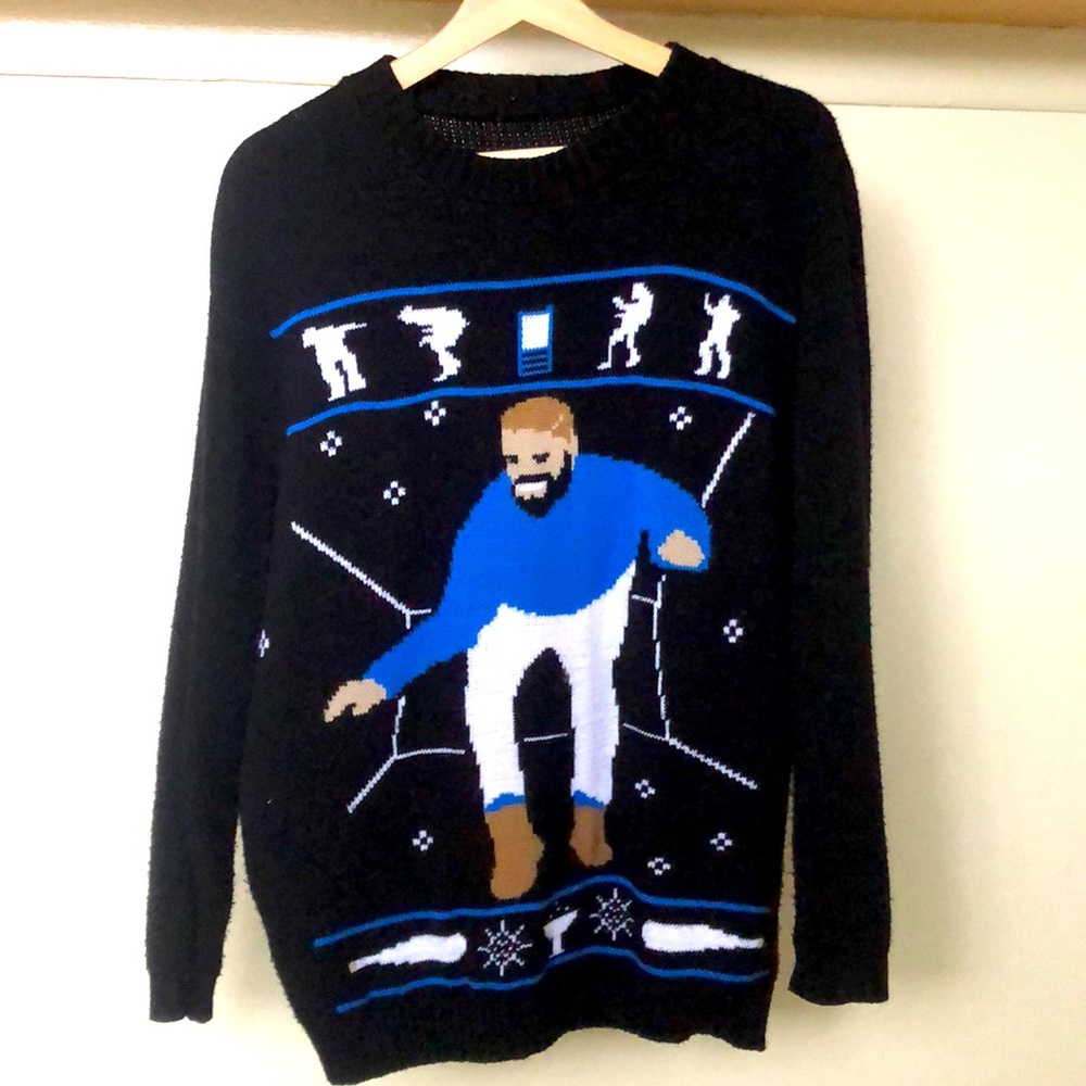 Drake ugly X-mas sweater